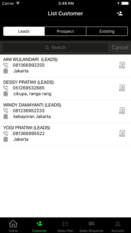 Sales Hunter Officer