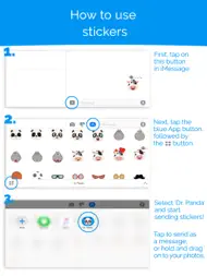 Dr. Panda Stickers ipad bilder 2