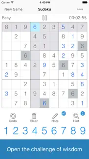 classic sudoku-leisure puzzle iphone screenshot 2