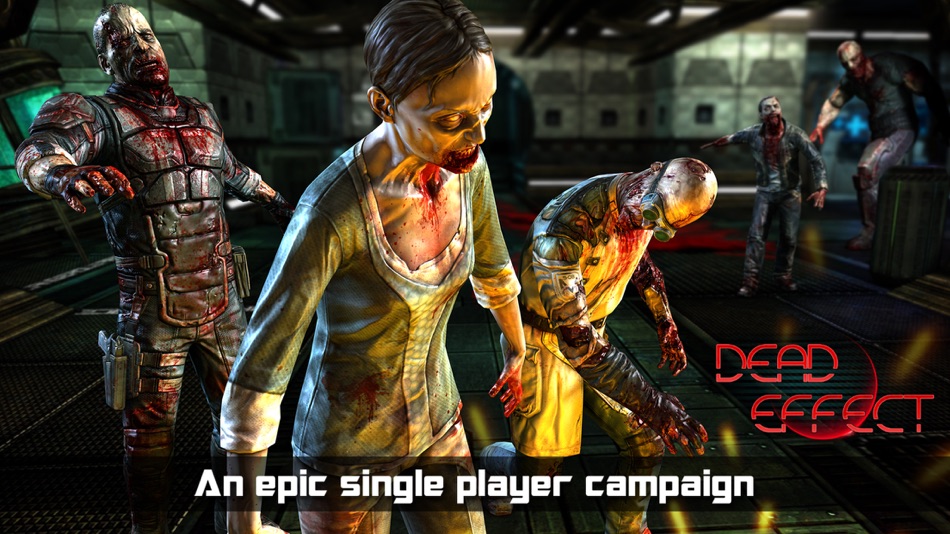 #2. Dead Effect: Space Zombie RPG (iOS) 由: BrainVault Games, LLC