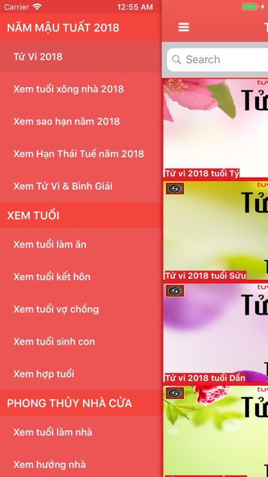 Tử Vi 2018 -Xem bói,phong thuỷのおすすめ画像1