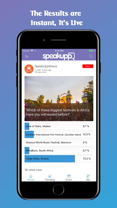 SpeakUpp - Rate and Vote screenshot 3