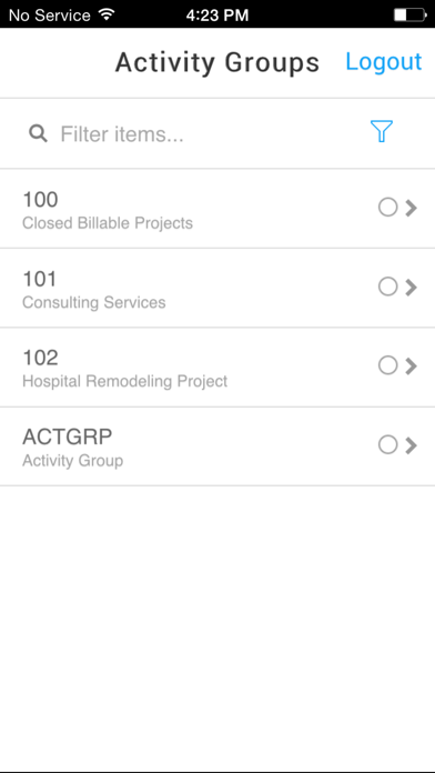 Screenshot #2 pour Infor Lawson Mobile Projects