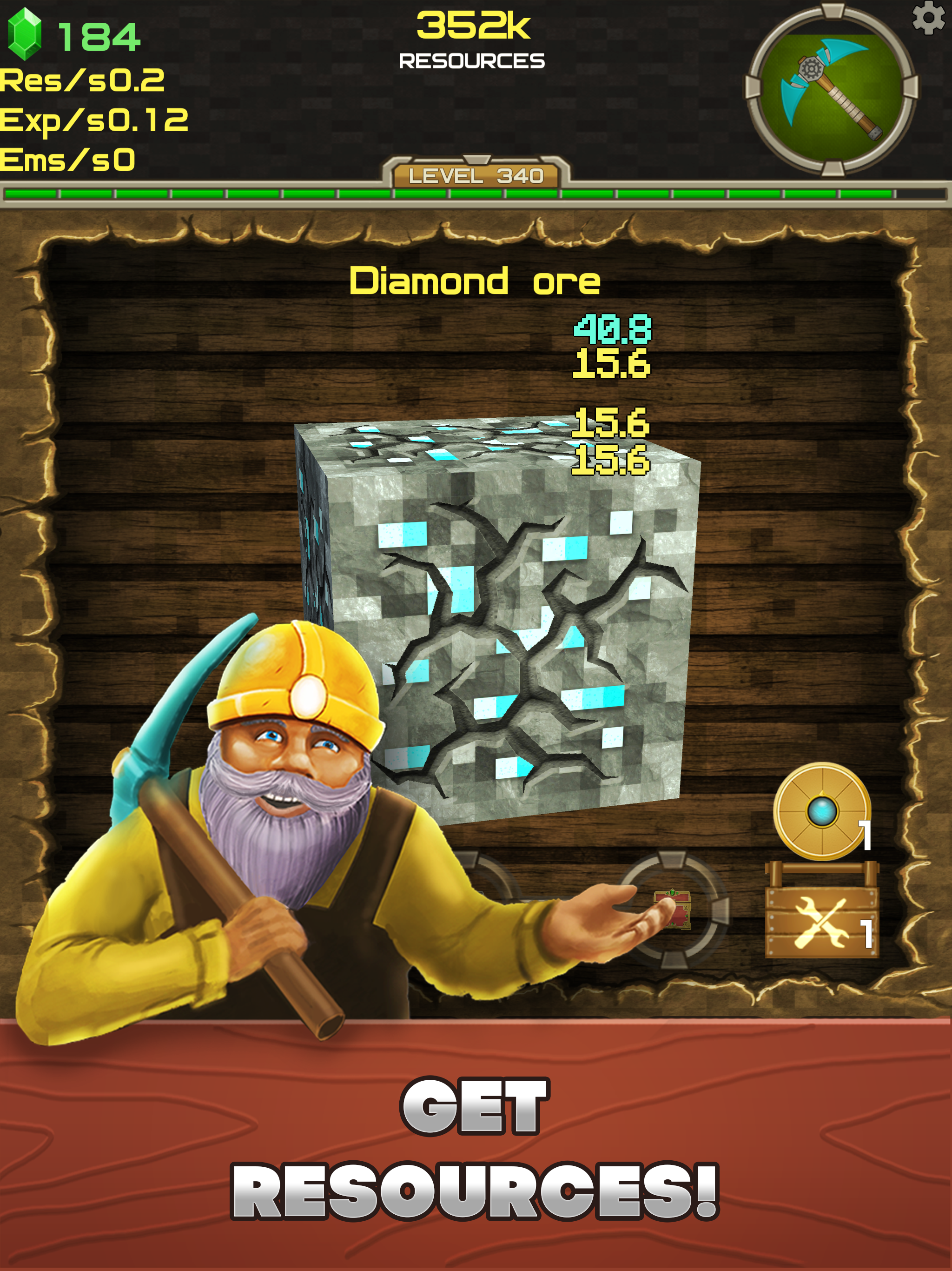Clicker Mine Mania 2 screenshot 7