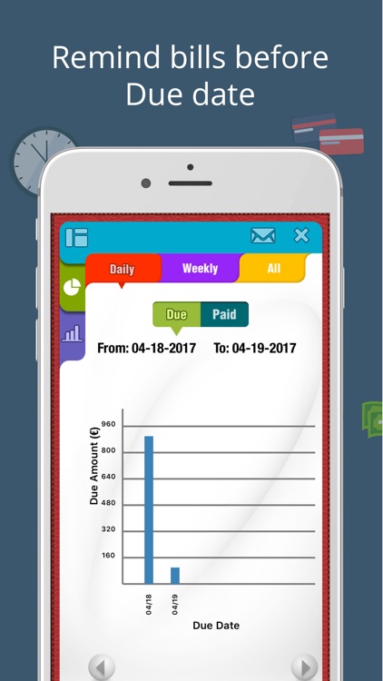 Bill Pay Reminder- Bill Organizer,Spending Tracker