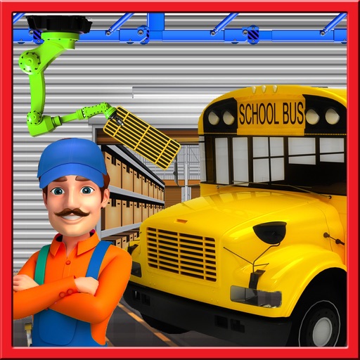 School Bus Builder Factory icon