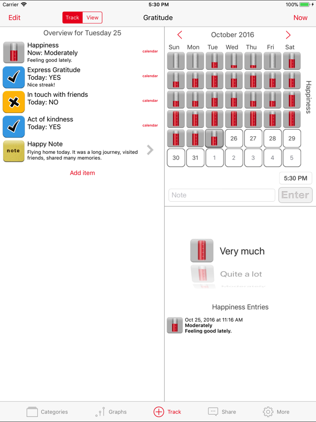 ‎Gratitude & Happiness Journal Screenshot