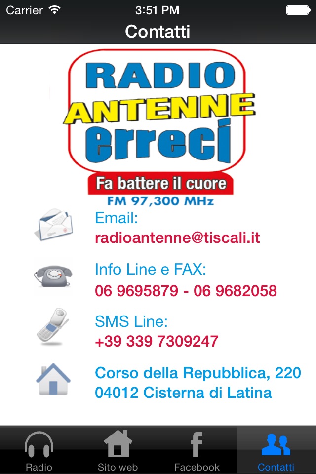 RADIO ANTENNE ERRECI  97.3 screenshot 2