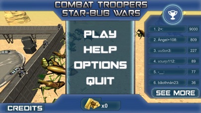 Combat Troopers Star Bug Wars screenshot 2