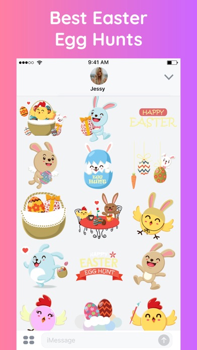 Best Easter Bunny & Egg Emojis screenshot 3