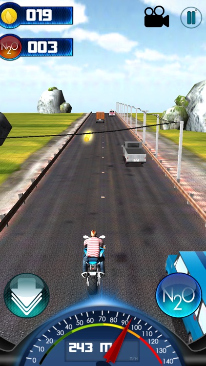 3D City Moto Racer screenshot-3