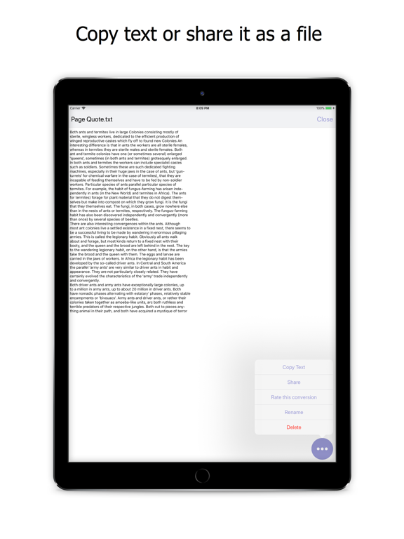 Screenshot #6 pour Image to Text Converter - OCR