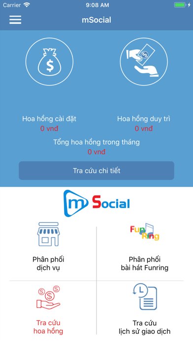 Screenshot #3 pour mSocial MobiFone