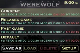 Game screenshot Ultimate Werewolf Timer hack