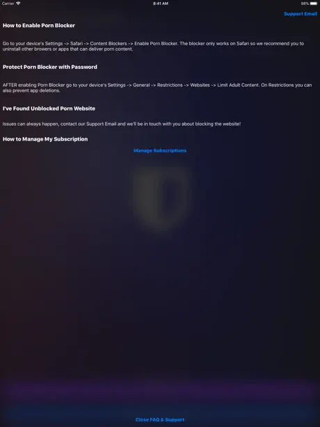 Bloqueador de pornografía web