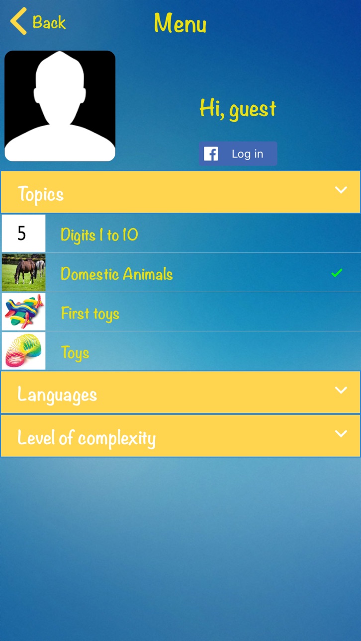 iPhone screenshot