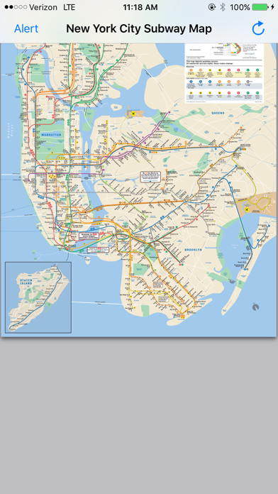 Screenshot #1 pour NYC Subway System Map