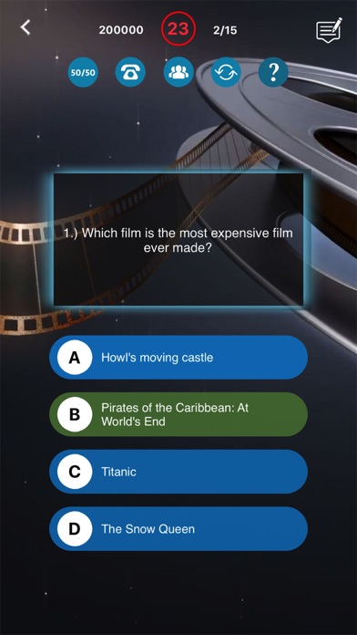 Movie Quiz Get Challenge Film screenshot 2