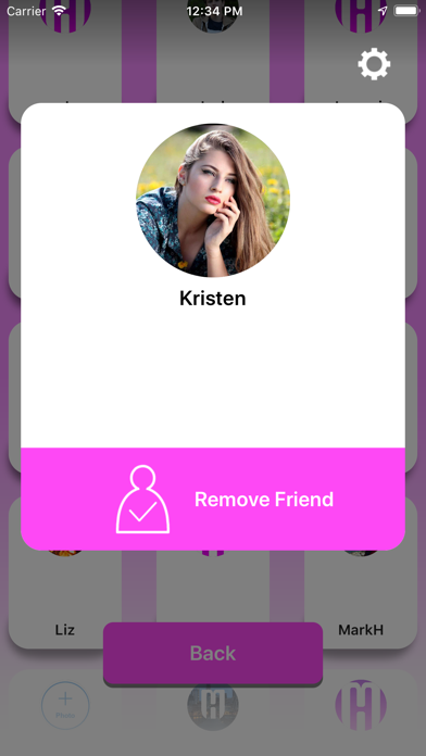 MeetHere - meetup with friends iPhone screenshot 4 - Social Networking app