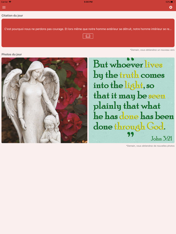 Screenshot #4 pour Versets de la Bible Confiance