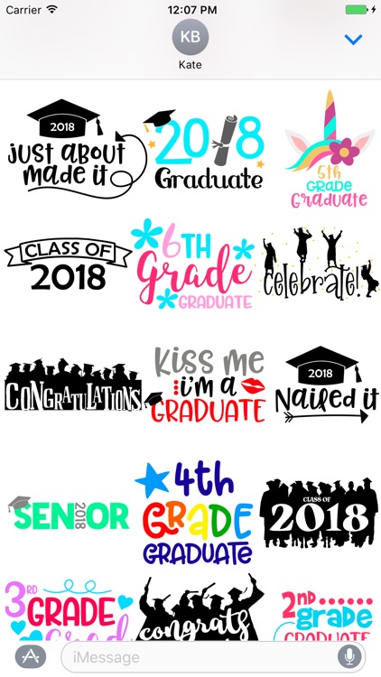 New Graduation Stickers