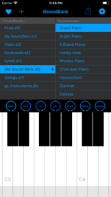iSoundBank screenshot