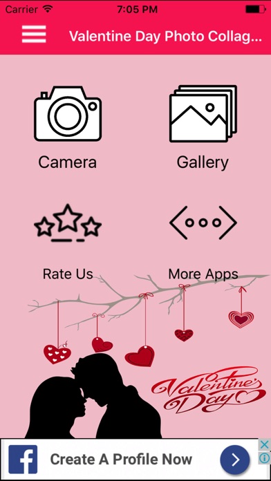 How to cancel & delete Valentine Day Photo Frame Creator from iphone & ipad 1