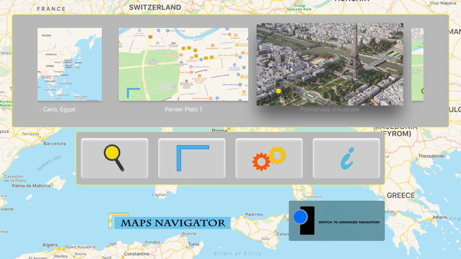 #1. Maps Navigator (iOS) 由: Sandro Rossetti
