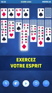 solitaire classique. iPhone Captures Décran 2
