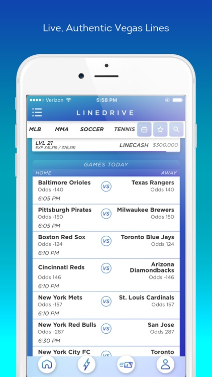 Linedrive: Sports Betting