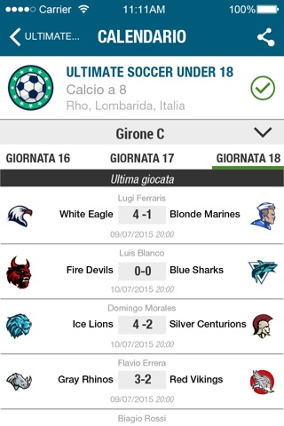 Pianeta Calcio screenshot 3