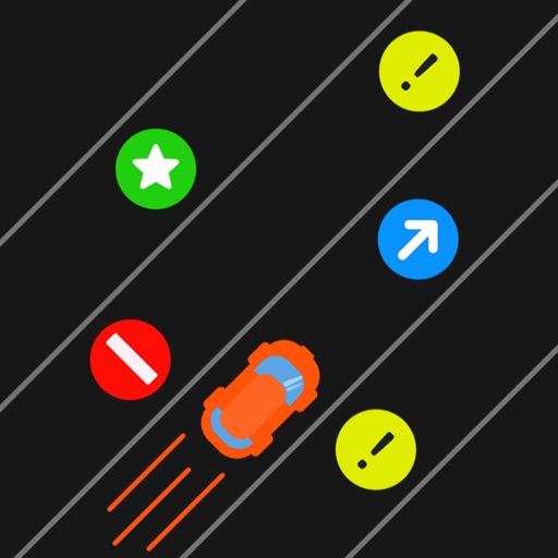 Crazy Racing Road Icon