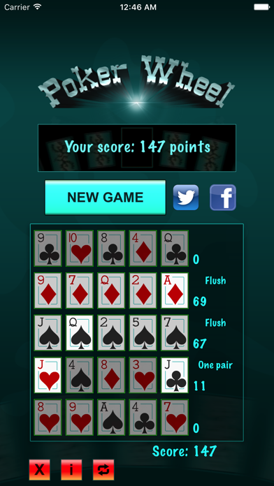 Poker Wheel screenshot1