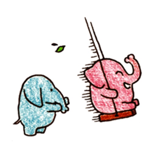 Sweet Elephants Couple icon