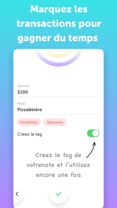 Screenshot #3 pour Aconta - expenses tracker