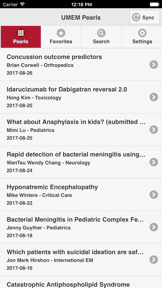 UMEM Pearls screenshot