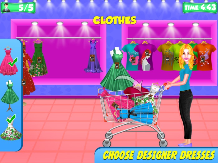 ショッピングモールのリッチママ