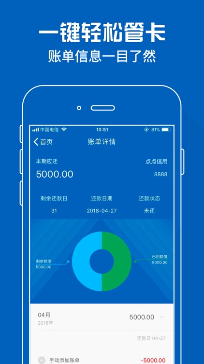 点点信用-信用卡账单管理工具app