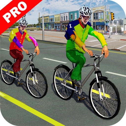 Highway City Sport Cycle Racing Pro app icon