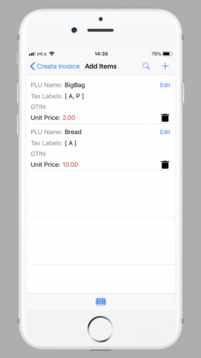 FRCS free POS screenshot