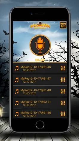 Game screenshot Halloween Voice Changer HQ apk