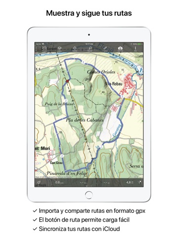 Topo GPS Spain screenshot 2