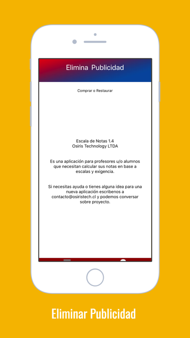 How to cancel & delete ESCALA DE NOTA from iphone & ipad 3