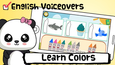 Screenshot #2 pour Panda Preschool Learning App