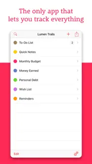 money tracker+ expense manager iphone screenshot 1