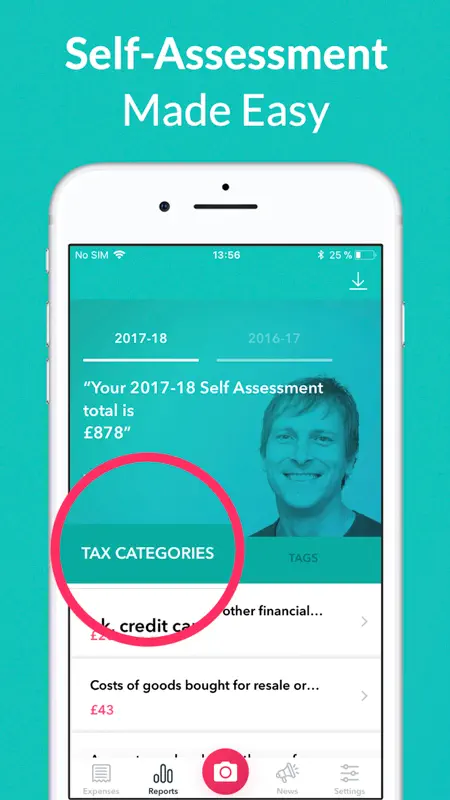 1tap receipts: Track Expenses screenshot 3 of 5