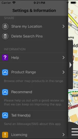 Screenshot von Yorkshire Dales Maps Offline auf dem iPhone 10