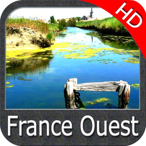 France Atlantic HD GPS charts icon