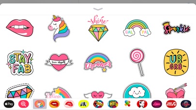 Cute Girly Stickers Style App screenshot 4