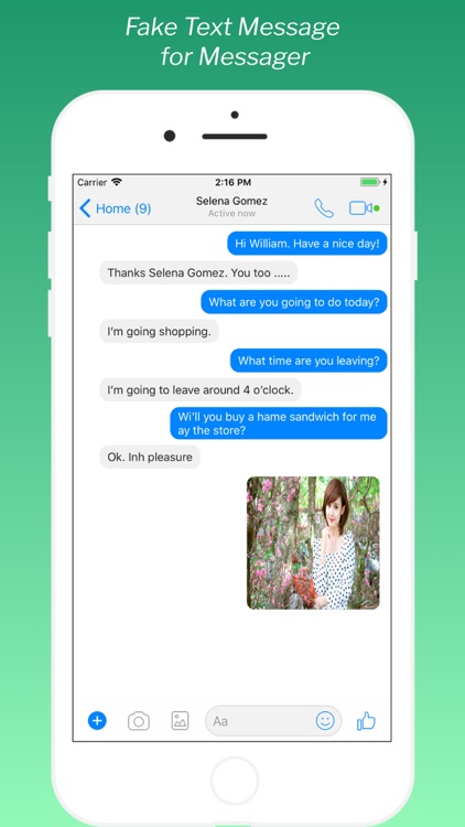Fake Text Message - Fake App